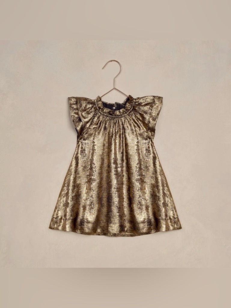 Noralee Isabella Dress In Gold Size 10 - C11-205